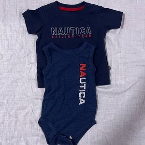 2 3-6 MONTHS NAUTICA BOYS SHIRTS